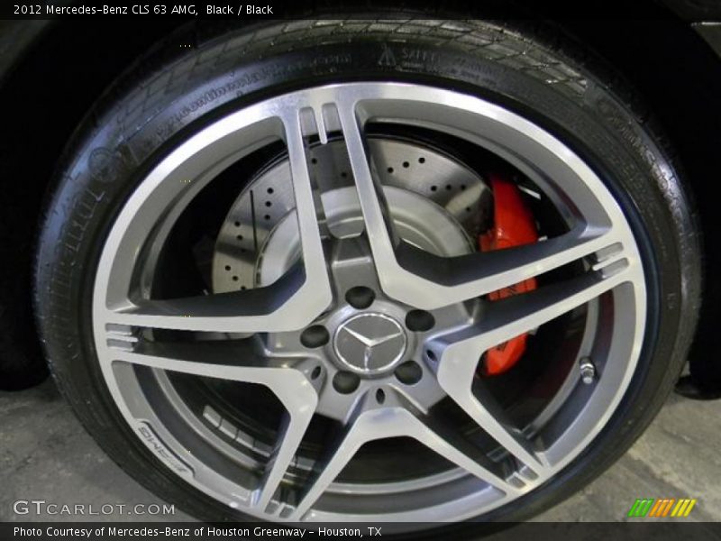 Black / Black 2012 Mercedes-Benz CLS 63 AMG