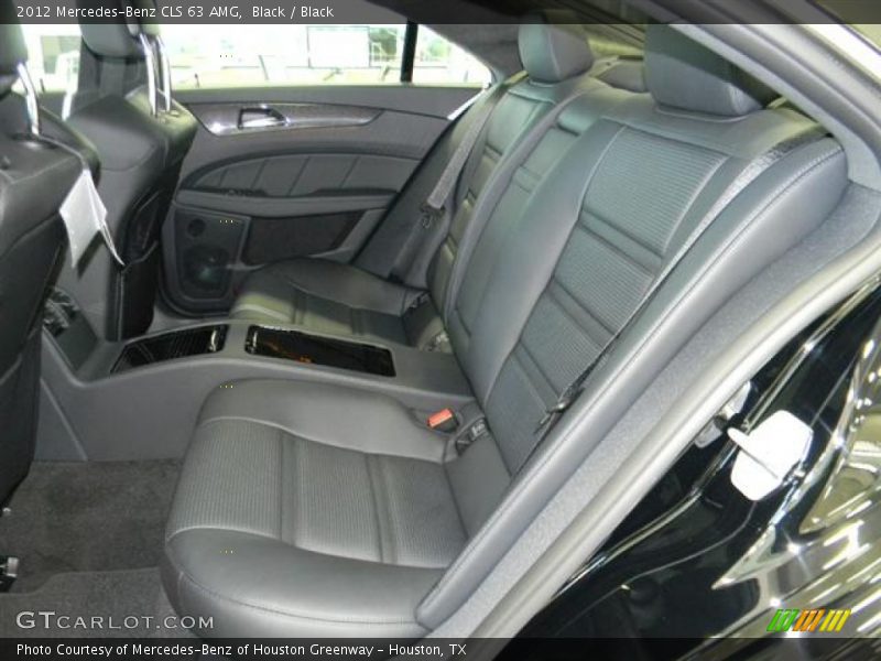 Black / Black 2012 Mercedes-Benz CLS 63 AMG