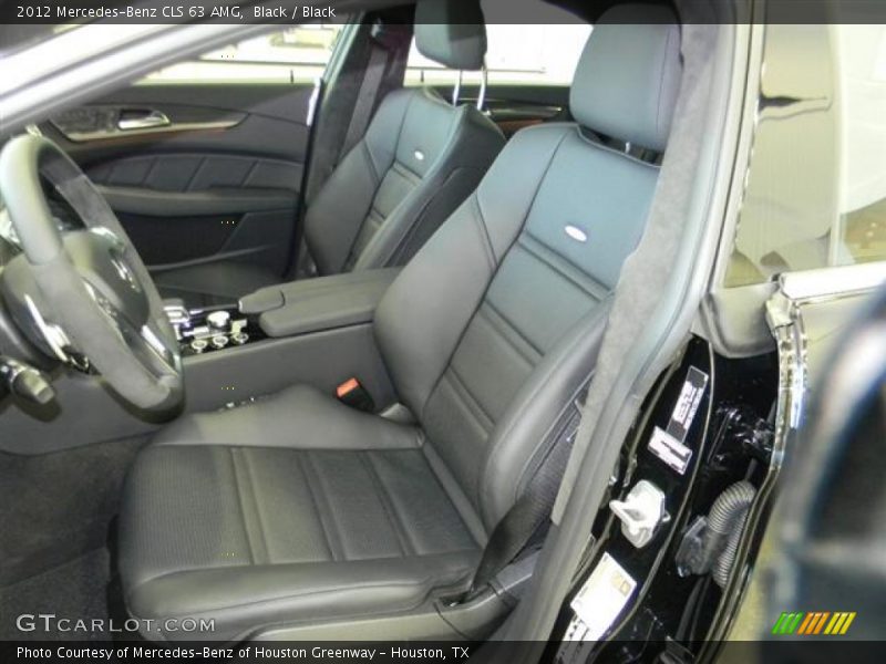 Black / Black 2012 Mercedes-Benz CLS 63 AMG