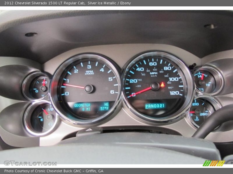  2012 Silverado 1500 LT Regular Cab LT Regular Cab Gauges