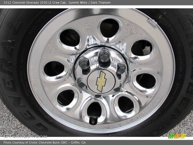  2012 Silverado 1500 LS Crew Cab Wheel
