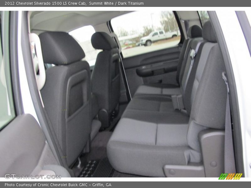 Summit White / Dark Titanium 2012 Chevrolet Silverado 1500 LS Crew Cab