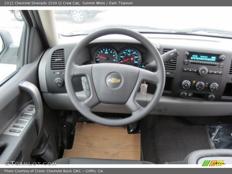 Dashboard of 2012 Silverado 1500 LS Crew Cab