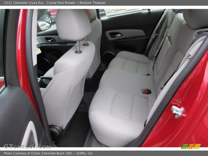 Crystal Red Metallic / Medium Titanium 2012 Chevrolet Cruze Eco