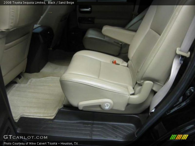 Black / Sand Beige 2008 Toyota Sequoia Limited