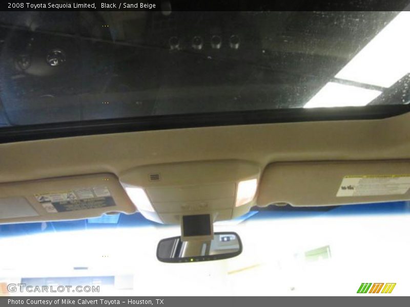Black / Sand Beige 2008 Toyota Sequoia Limited