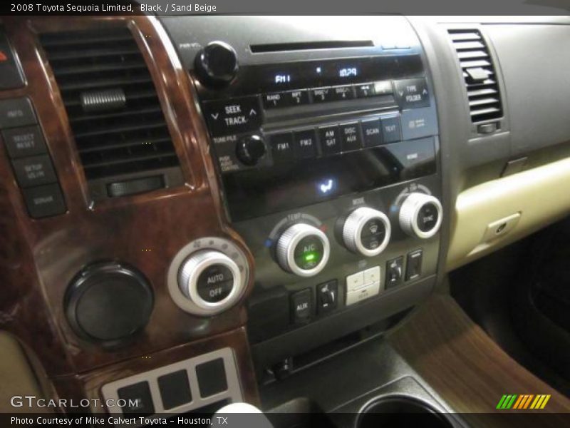 Black / Sand Beige 2008 Toyota Sequoia Limited