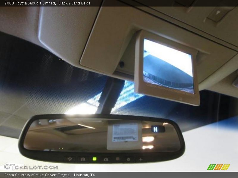 Black / Sand Beige 2008 Toyota Sequoia Limited
