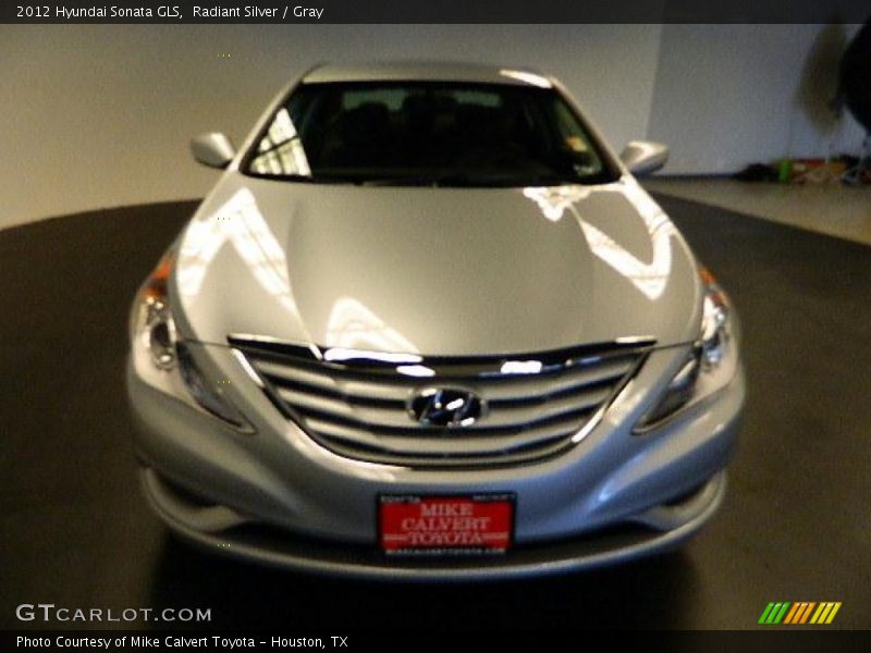 Radiant Silver / Gray 2012 Hyundai Sonata GLS
