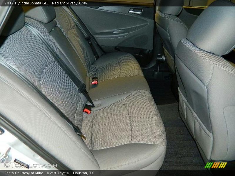 Radiant Silver / Gray 2012 Hyundai Sonata GLS
