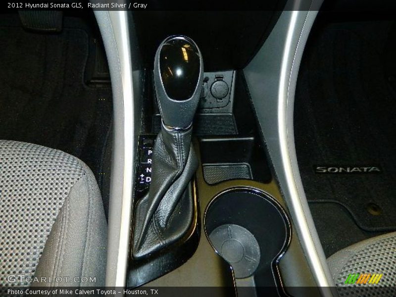 Radiant Silver / Gray 2012 Hyundai Sonata GLS