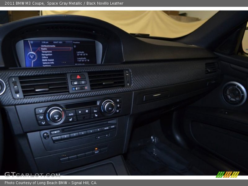 Space Gray Metallic / Black Novillo Leather 2011 BMW M3 Coupe