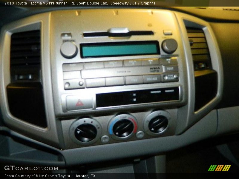 Speedway Blue / Graphite 2010 Toyota Tacoma V6 PreRunner TRD Sport Double Cab