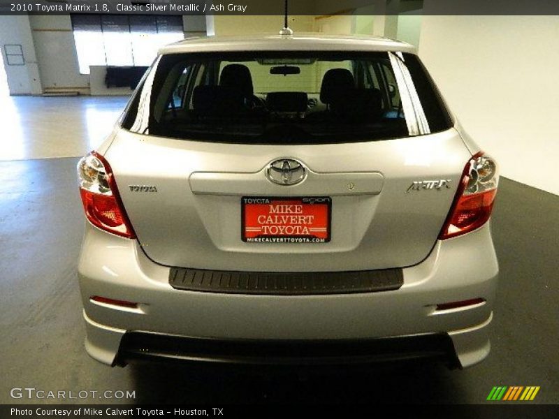 Classic Silver Metallic / Ash Gray 2010 Toyota Matrix 1.8