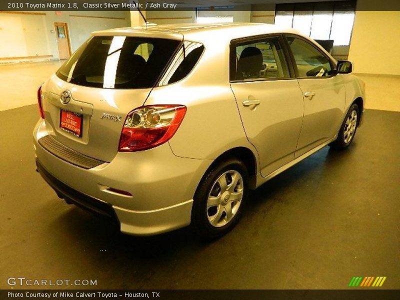 Classic Silver Metallic / Ash Gray 2010 Toyota Matrix 1.8