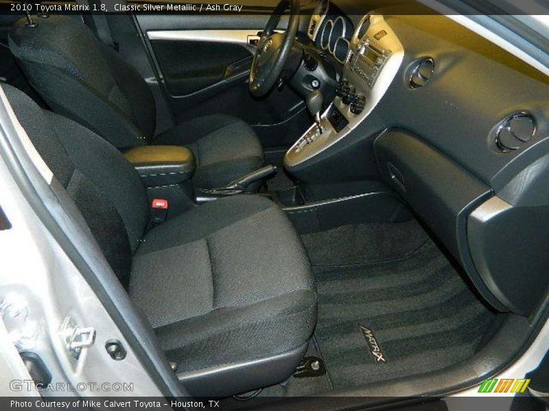 Classic Silver Metallic / Ash Gray 2010 Toyota Matrix 1.8