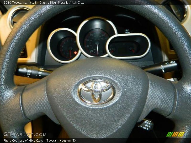 Classic Silver Metallic / Ash Gray 2010 Toyota Matrix 1.8