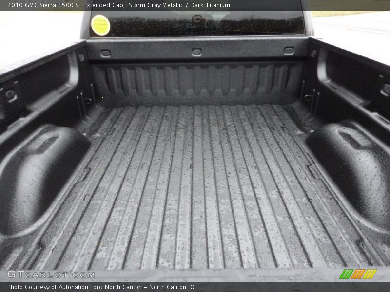 Storm Gray Metallic / Dark Titanium 2010 GMC Sierra 1500 SL Extended Cab