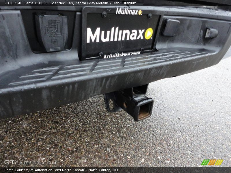 Storm Gray Metallic / Dark Titanium 2010 GMC Sierra 1500 SL Extended Cab