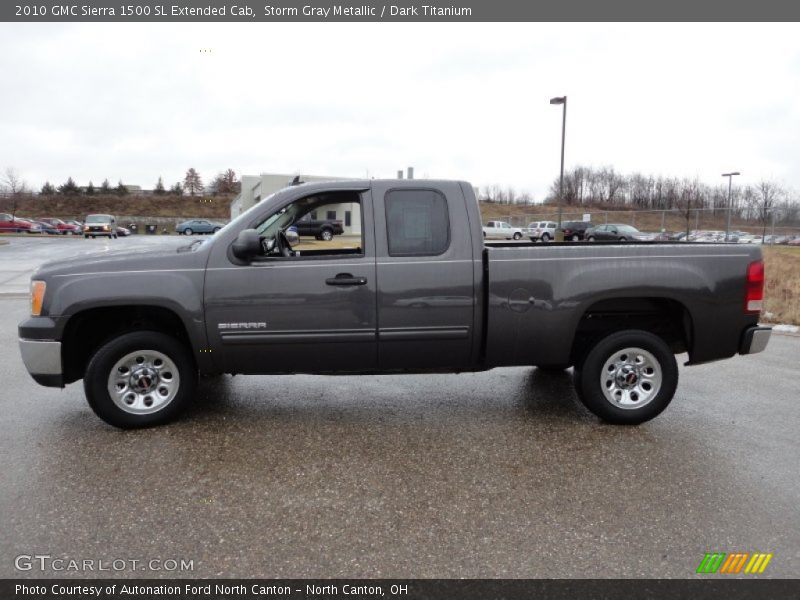  2010 Sierra 1500 SL Extended Cab Storm Gray Metallic