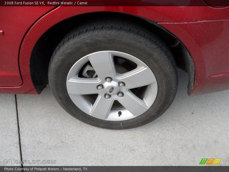 Redfire Metallic / Camel 2008 Ford Fusion SE V6
