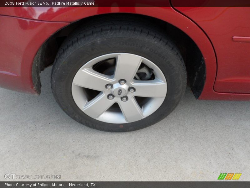 Redfire Metallic / Camel 2008 Ford Fusion SE V6