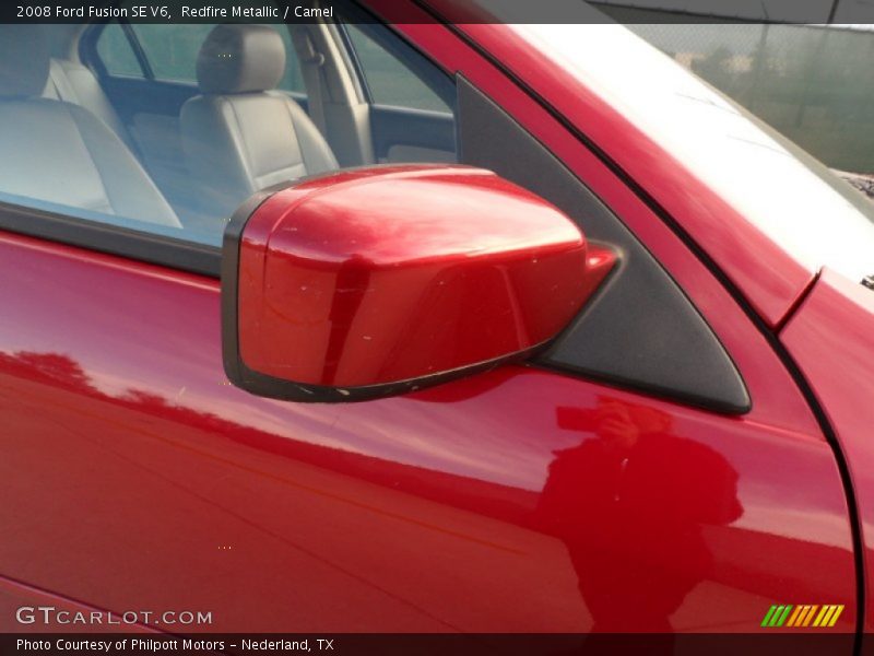 Redfire Metallic / Camel 2008 Ford Fusion SE V6