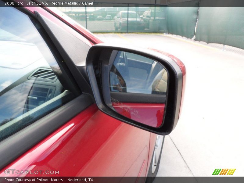Redfire Metallic / Camel 2008 Ford Fusion SE V6