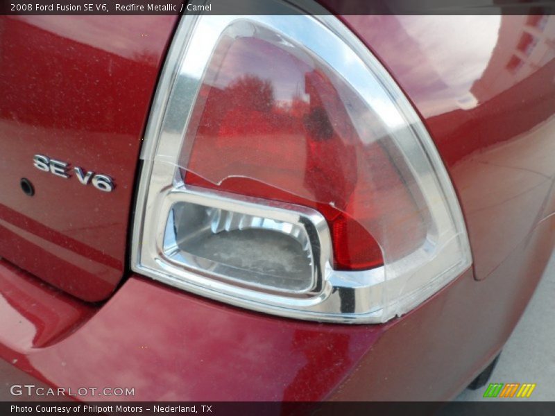 Redfire Metallic / Camel 2008 Ford Fusion SE V6