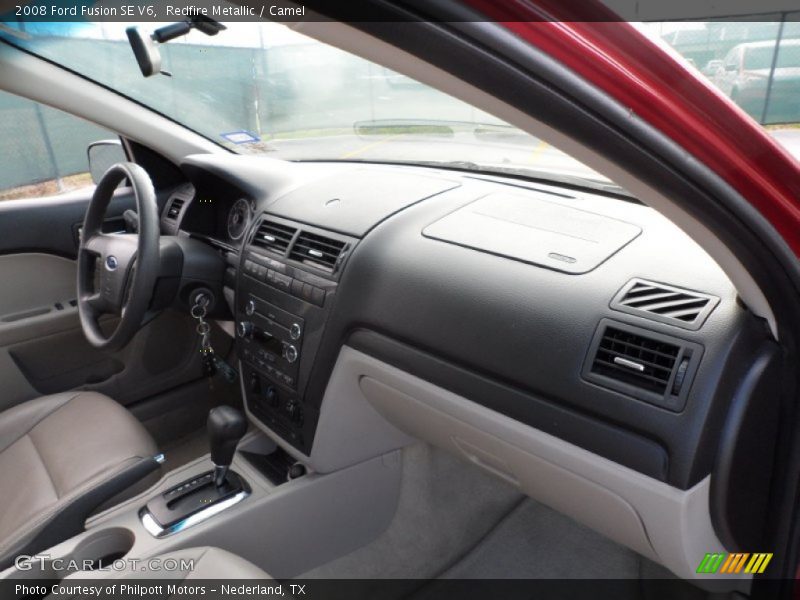 Redfire Metallic / Camel 2008 Ford Fusion SE V6