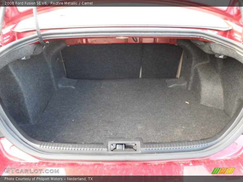 Redfire Metallic / Camel 2008 Ford Fusion SE V6