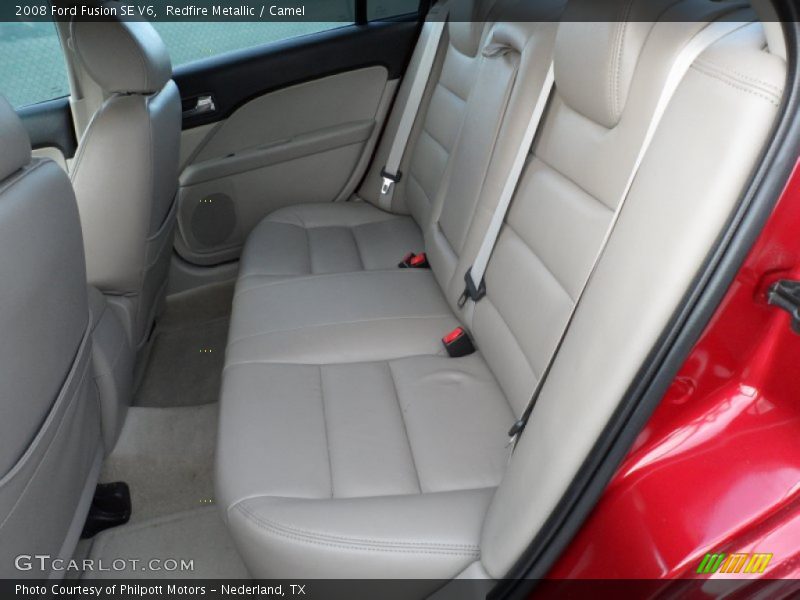 Redfire Metallic / Camel 2008 Ford Fusion SE V6