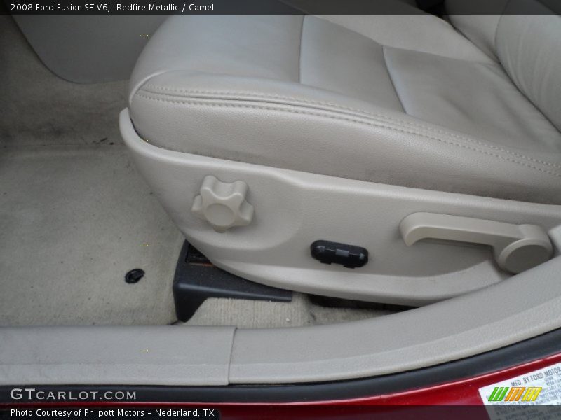 Redfire Metallic / Camel 2008 Ford Fusion SE V6