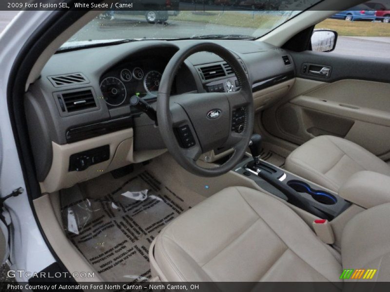  2009 Fusion SEL Camel Interior