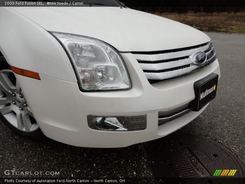 White Suede / Camel 2009 Ford Fusion SEL