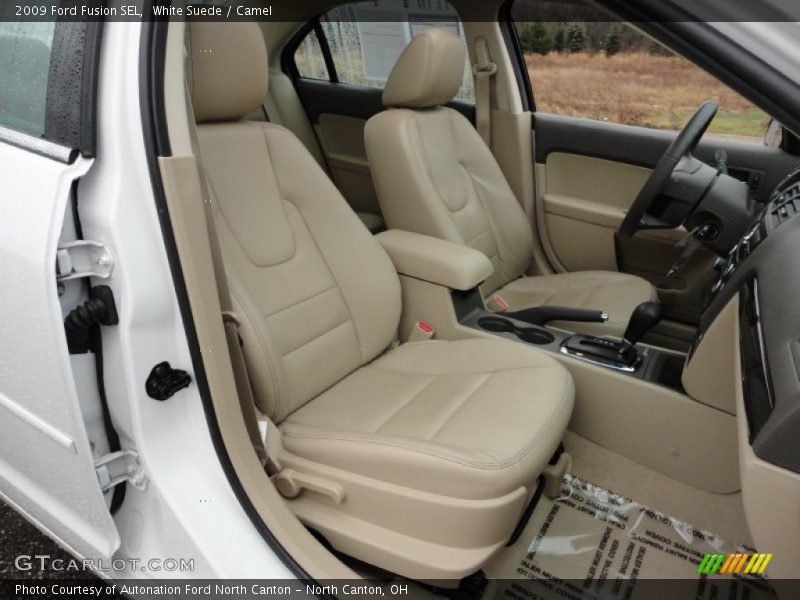  2009 Fusion SEL Camel Interior