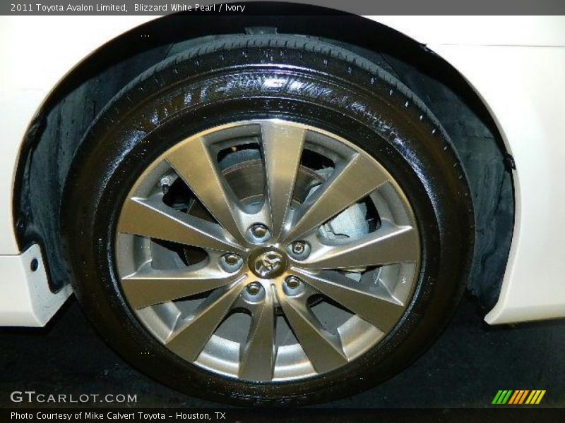 Blizzard White Pearl / Ivory 2011 Toyota Avalon Limited