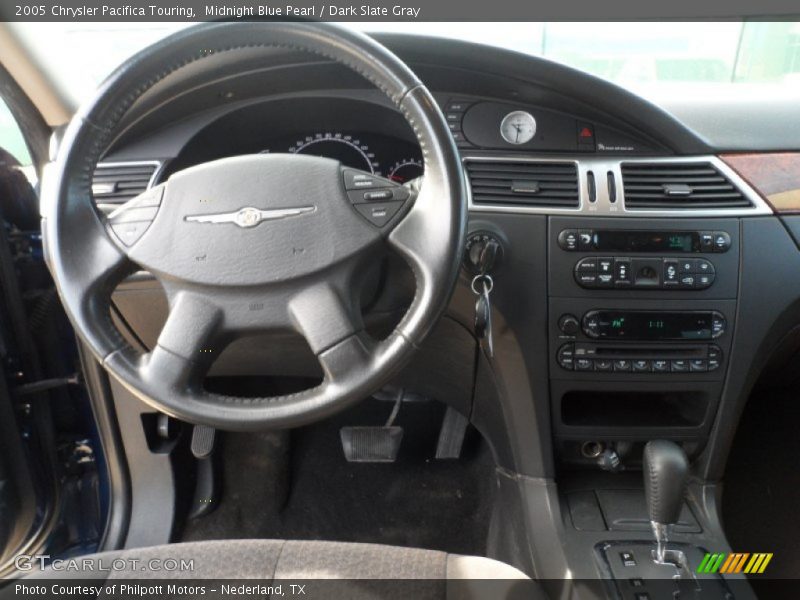 Midnight Blue Pearl / Dark Slate Gray 2005 Chrysler Pacifica Touring