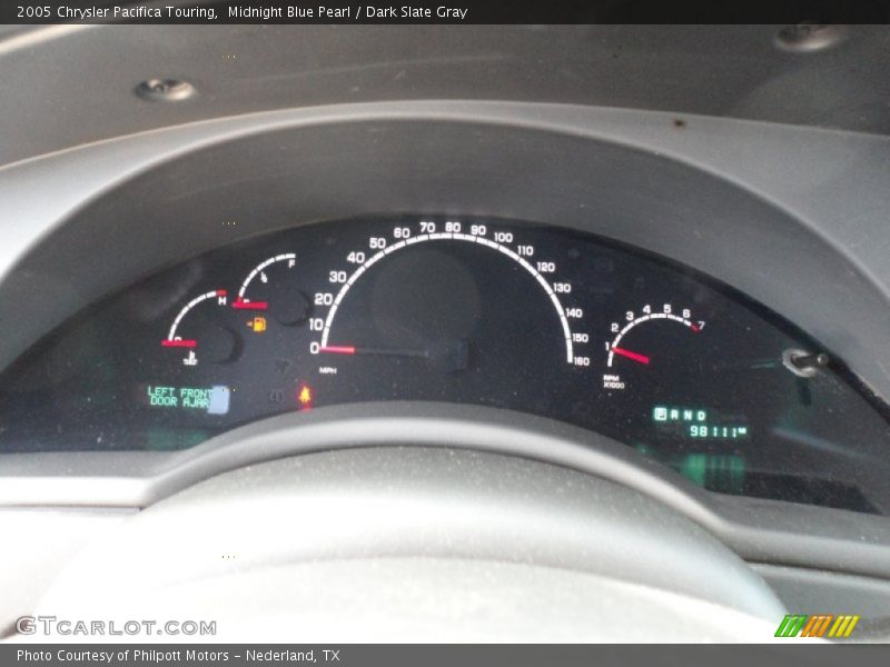 Midnight Blue Pearl / Dark Slate Gray 2005 Chrysler Pacifica Touring