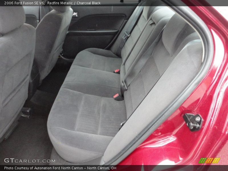 Redfire Metallic / Charcoal Black 2006 Ford Fusion SE V6