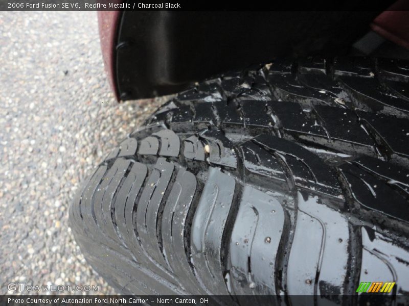 Redfire Metallic / Charcoal Black 2006 Ford Fusion SE V6