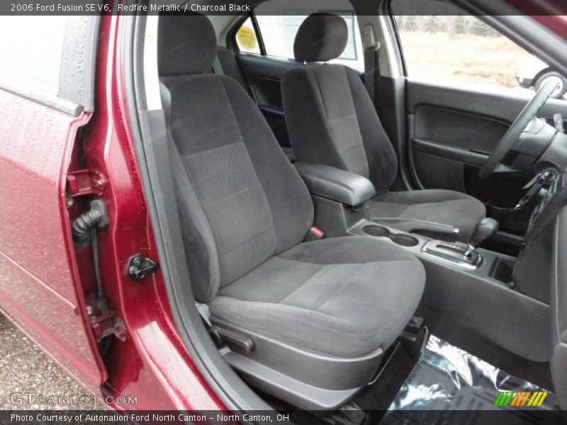 Redfire Metallic / Charcoal Black 2006 Ford Fusion SE V6