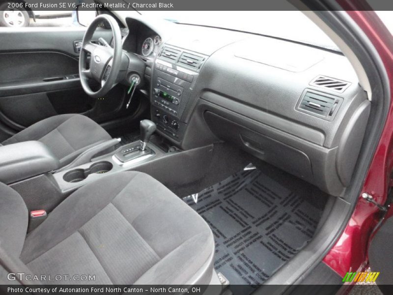 Redfire Metallic / Charcoal Black 2006 Ford Fusion SE V6