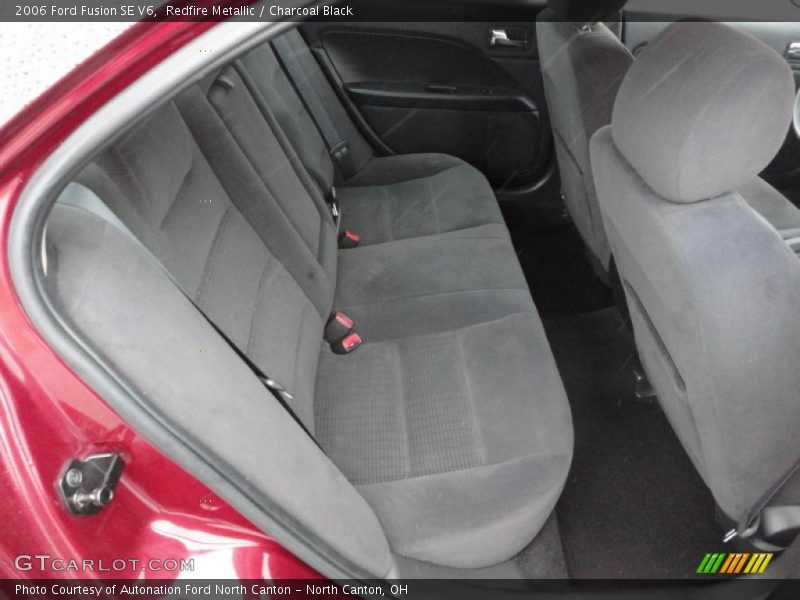 Redfire Metallic / Charcoal Black 2006 Ford Fusion SE V6