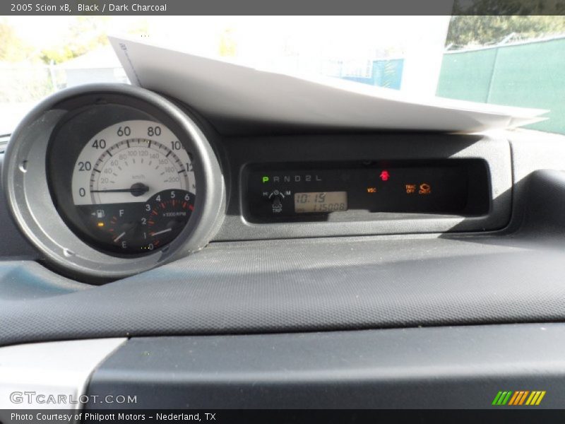 Black / Dark Charcoal 2005 Scion xB