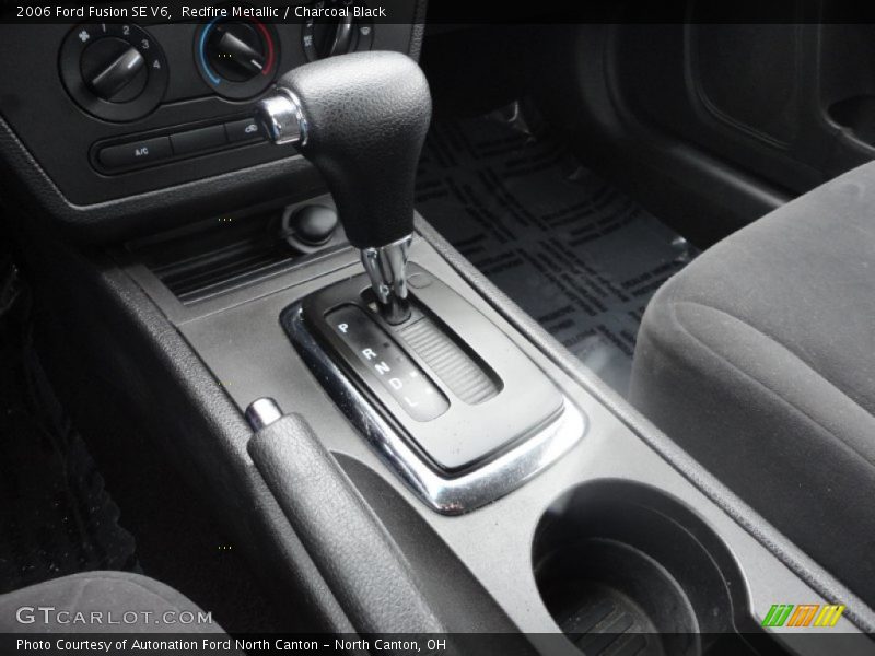 Redfire Metallic / Charcoal Black 2006 Ford Fusion SE V6