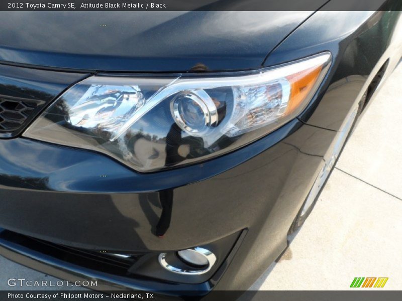 Attitude Black Metallic / Black 2012 Toyota Camry SE