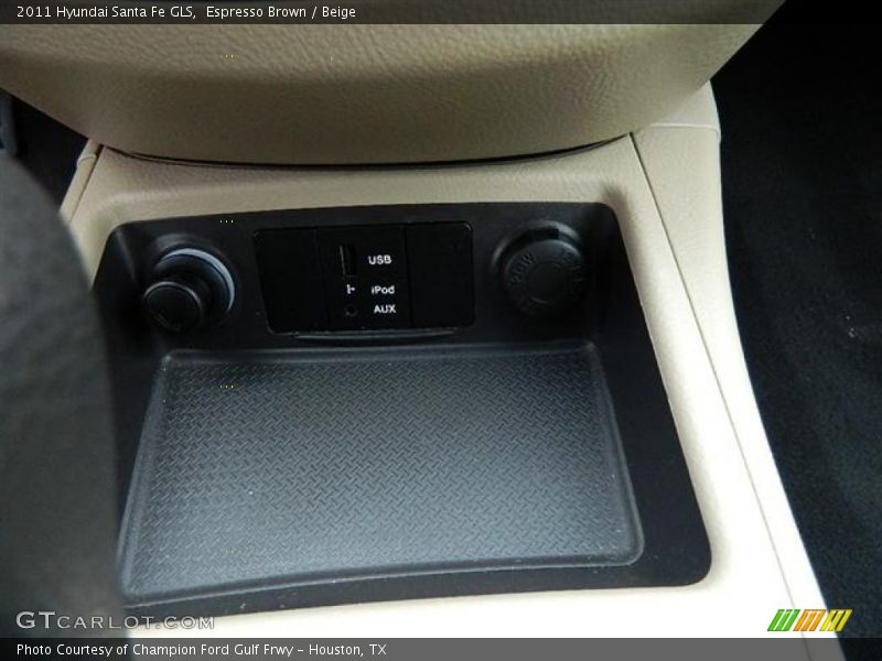 Espresso Brown / Beige 2011 Hyundai Santa Fe GLS