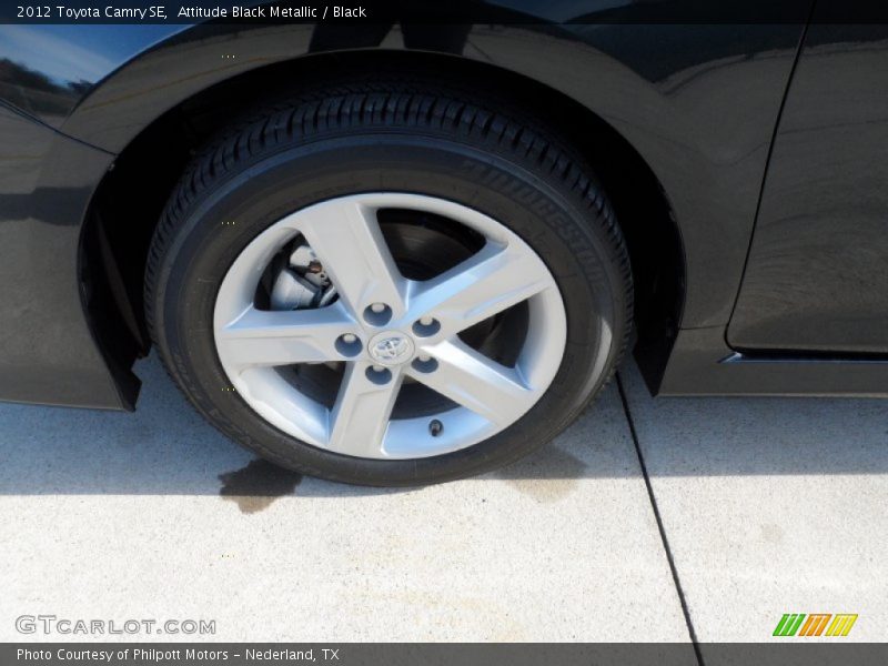 Attitude Black Metallic / Black 2012 Toyota Camry SE