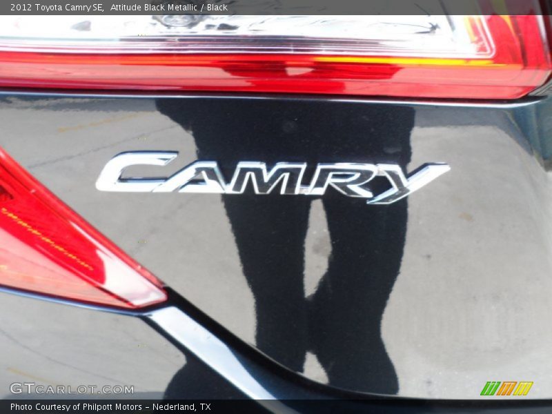 Attitude Black Metallic / Black 2012 Toyota Camry SE